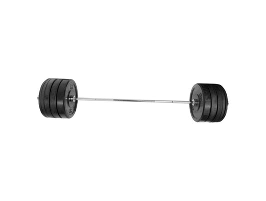 260lb Bumper Plate and Bar Package
