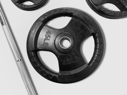300lb Olympic Weight Set W/ Barbell