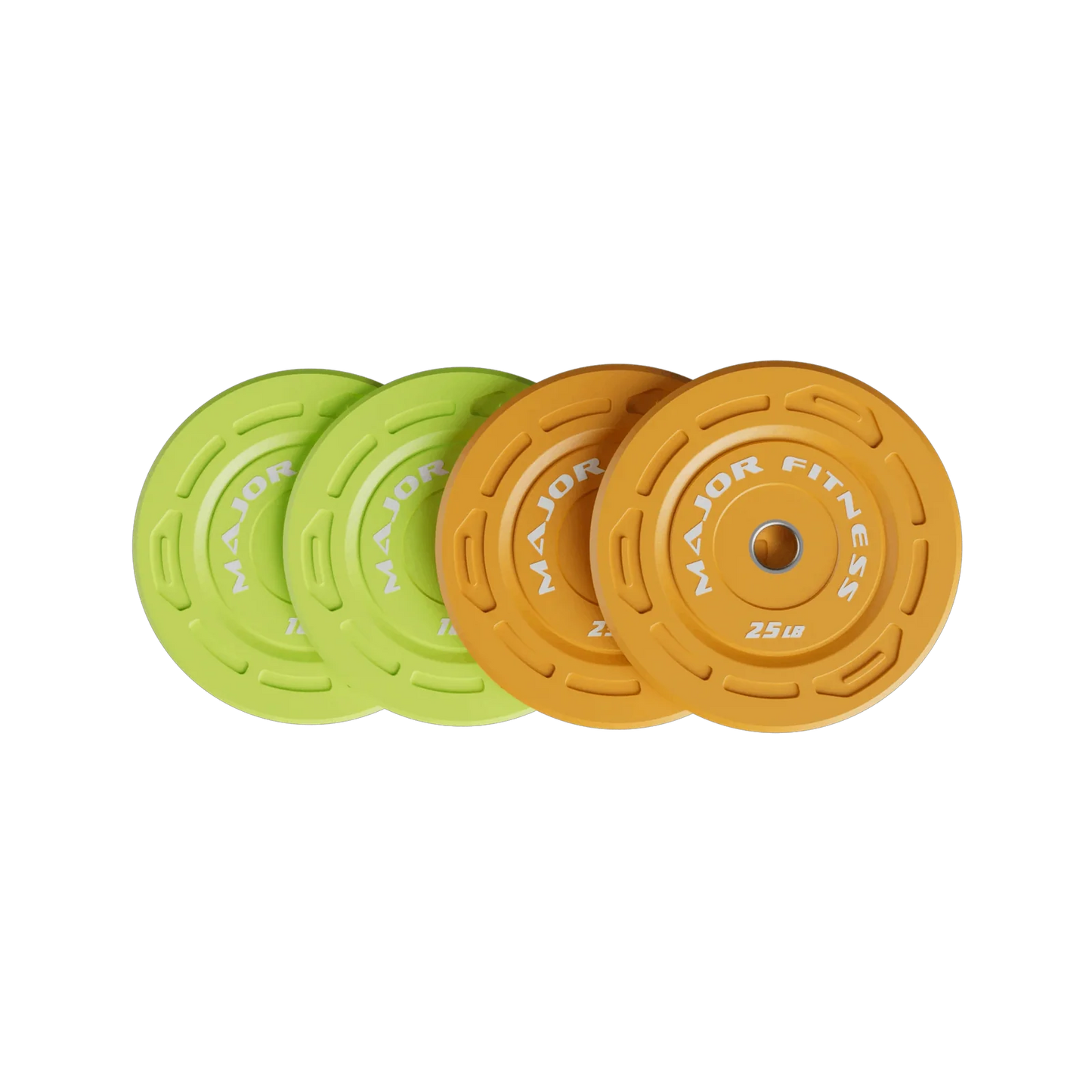 Color Grip Low Bounce Bumper Plates
