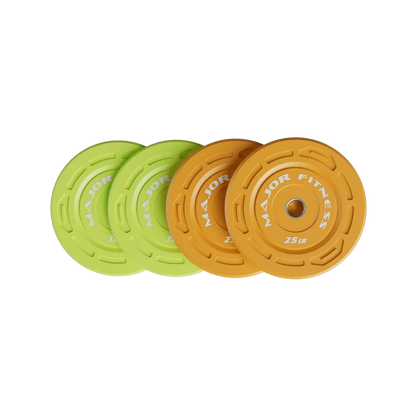 Color Grip Low Bounce Bumper Plates
