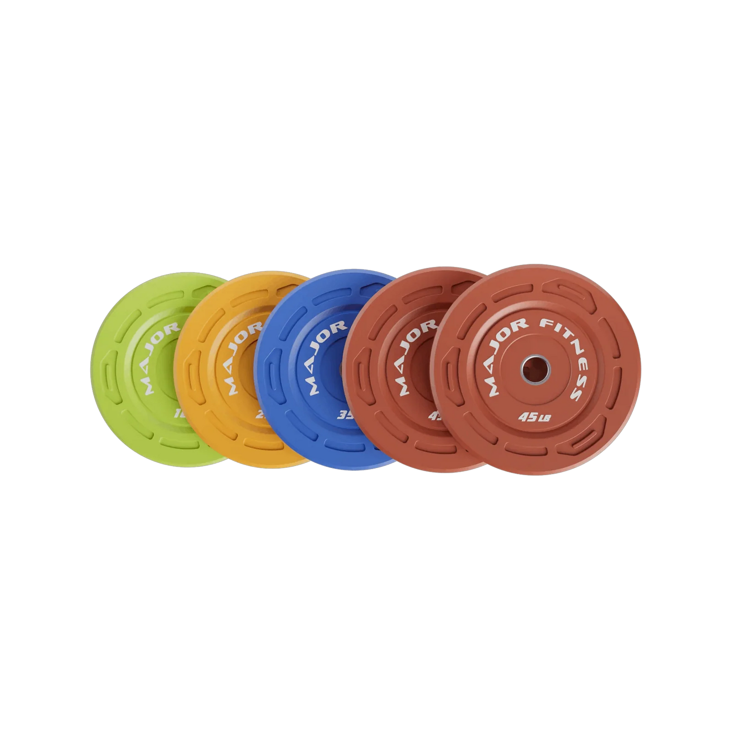 Color Grip Low Bounce Bumper Plates