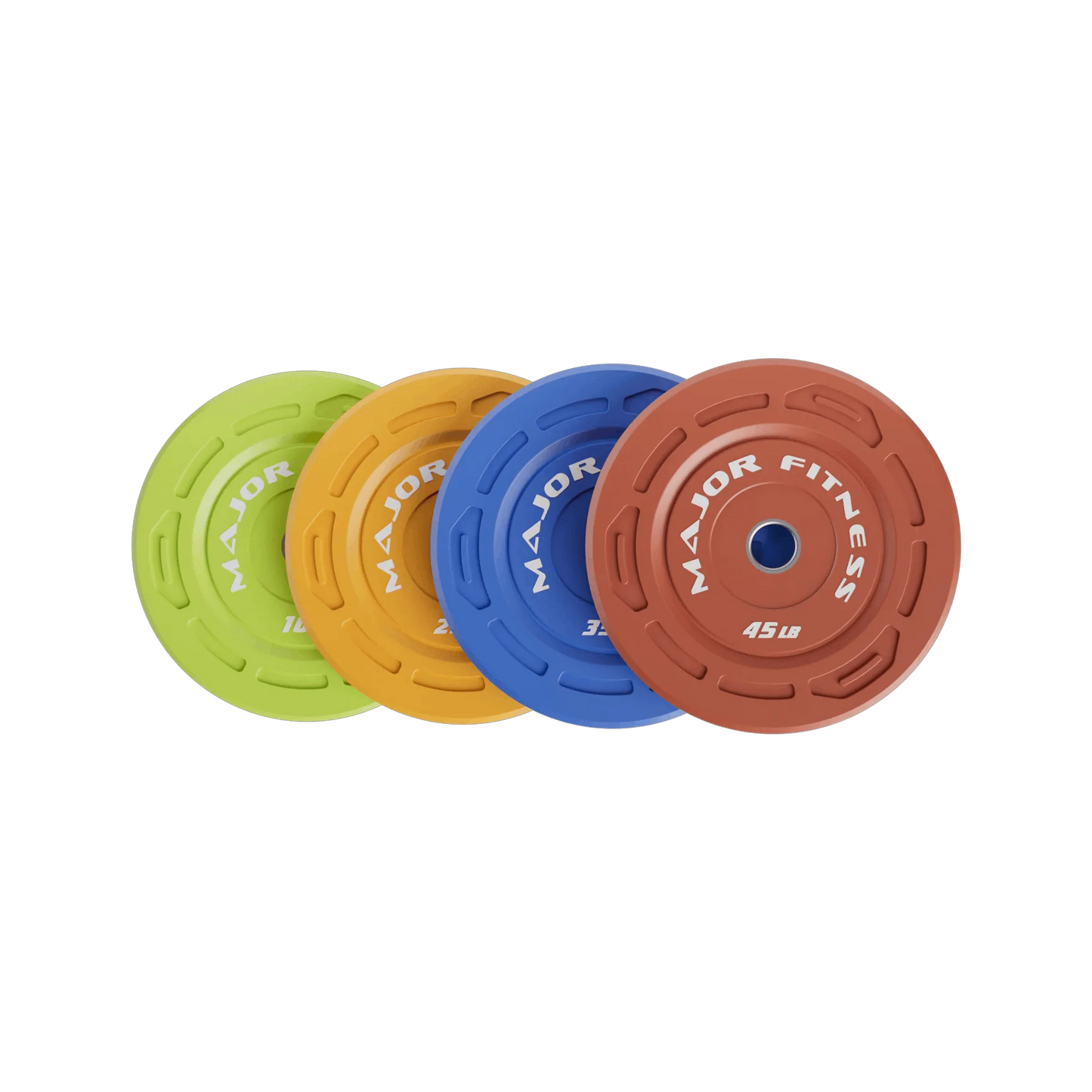 Color Grip Low Bounce Bumper Plates